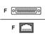 10 10 Computer Network adapter Cable (MJ25M-8F)