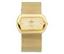 JCPenney Peugeot Gold-Tone Mesh Watch