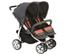 Valco Latitude Twin double stroller - Clay Standard