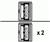 APC 9 ft. Token Ring splitter (1759-10)