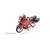 BMW 1996 Red R 1100 RT Diecast Model Motorcycle