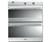 Baumatic B725SS Gas Double Oven