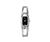 Bulova Dress with Square Dial and Open Link Band...