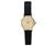 Bulova Wrist 14K Gold Leather Gilt Dial Dress 95G04...