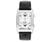 Bulova Wrist Strap Leather Silver Dial Casual 96A26...