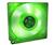 CTG Quad LED - Green Case Cooling Fan