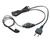 Cobra EAR BUD & MIC PTT Headset