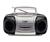 Coby CX-CD242 Cassette/CD Boombox