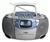 Coby CX-CD246 Cassette/CD Boombox