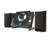 Coby Micro Shelf Cd Player Stereo System Silver...