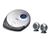 Coby Personal CD Player w/Stereo Headphones&Speaker...
