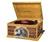 Crosley Oak 4in1 Music System Shelf System
