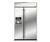 Dacor Epicure EF48BDCB Side by Side Refrigerator