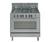 DeLonghi DEFSGG36-SS Gas Kitchen Range