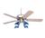 Emerson CF3900 Apollo Brushed Steel Ceiling Fan