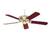 Emerson CF4500PB Crown Polished Brass Ceiling Fan
