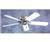Emerson CF4800BS Premium Brushed Steel Ceiling Fan