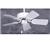 Emerson CF702WW 29" Northwind White Ceiling Fan