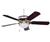 Emerson CF796CW Hardwood Cherry Wood Ceiling Fan
