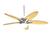 Emerson Euro CF950 Brushed Steel Ceiling Fan