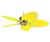 Emerson Maui Yellow in Antique Brass with Standard...