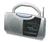 Emerson RP6247S FM/Weather/AM/TV Radio