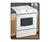 Frigidaire 30" Drop-In Electric Range - White