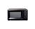 GE 1.4 Cu. Ft. Mid-Size Microwave - Black-on-Black