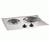 GE 21 in. JP201CBSS Electric Cooktop