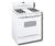 GE 30" Freestanding Gas Range - White