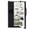GE GSS22JERBB 34" 21.9 Cu. Ft. Side-by-Side...