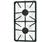 GE JXGB90 / JXGB90W / JXGB90B Gas Cooktop