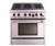 GE Monogram ZDP36N6D Gas Kitchen Range