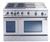 GE Monogram ZDP48L4GWSS Gas Kitchen Range