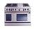 GE Monogram ZDP48L6DWSS Gas Kitchen Range