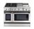 GE Monogram ZDP48N4GHSS Stainless Steel Gas Kitchen...
