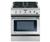 GE ZDP30L4HSS Stainless Steel Kitchen Range
