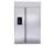 GE ZISS360DRSS Side by Side Refrigerator