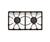 GE in. JXGB79 Gas Cooktop