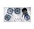 GE in.ZGU3650WBWG / ZGU3650BBBGCooktop