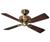 Hunter 20400 The Bayport Antique Brass Ceiling Fan