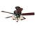 Hunter 20458 Alcove II Iron Ceiling Fan