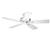 Hunter 20516 The Savoy&#174; White Ceiling Fan