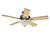 Hunter 20531 Vista Brushed Nickel Ceiling Fan