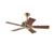 Hunter 21164 Dominion Bright Brass Ceiling Fan