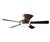 Hunter 21617 Palermo Brushed Nickel Ceiling Fan