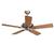 Hunter 21967 Santa Barbara Brushed Nickel Ceiling...