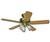 Hunter 22435 Sontera Antique Brass Ceiling Fan