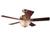 Hunter 22455 The Brookline Antique Brass Ceiling...