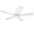 Hunter 23856 Classic Original White 52" Ceiling Fan
